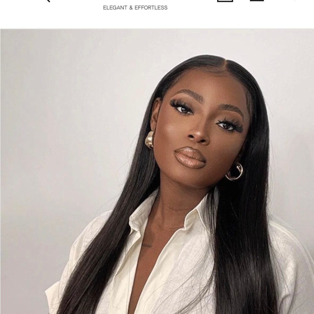 Brand New VICTORIA 5 BY 5 CLOSURE WIG PRE-PLUCKED STRAIGHT WIG HD LACE